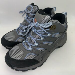 Merrell Girls Hiking Boot Moab 2 Mid Waterproof Shoes Size 3 Big Kid Youth